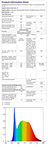 LVL Plafonnier LED, 12 W à Grain de Bois