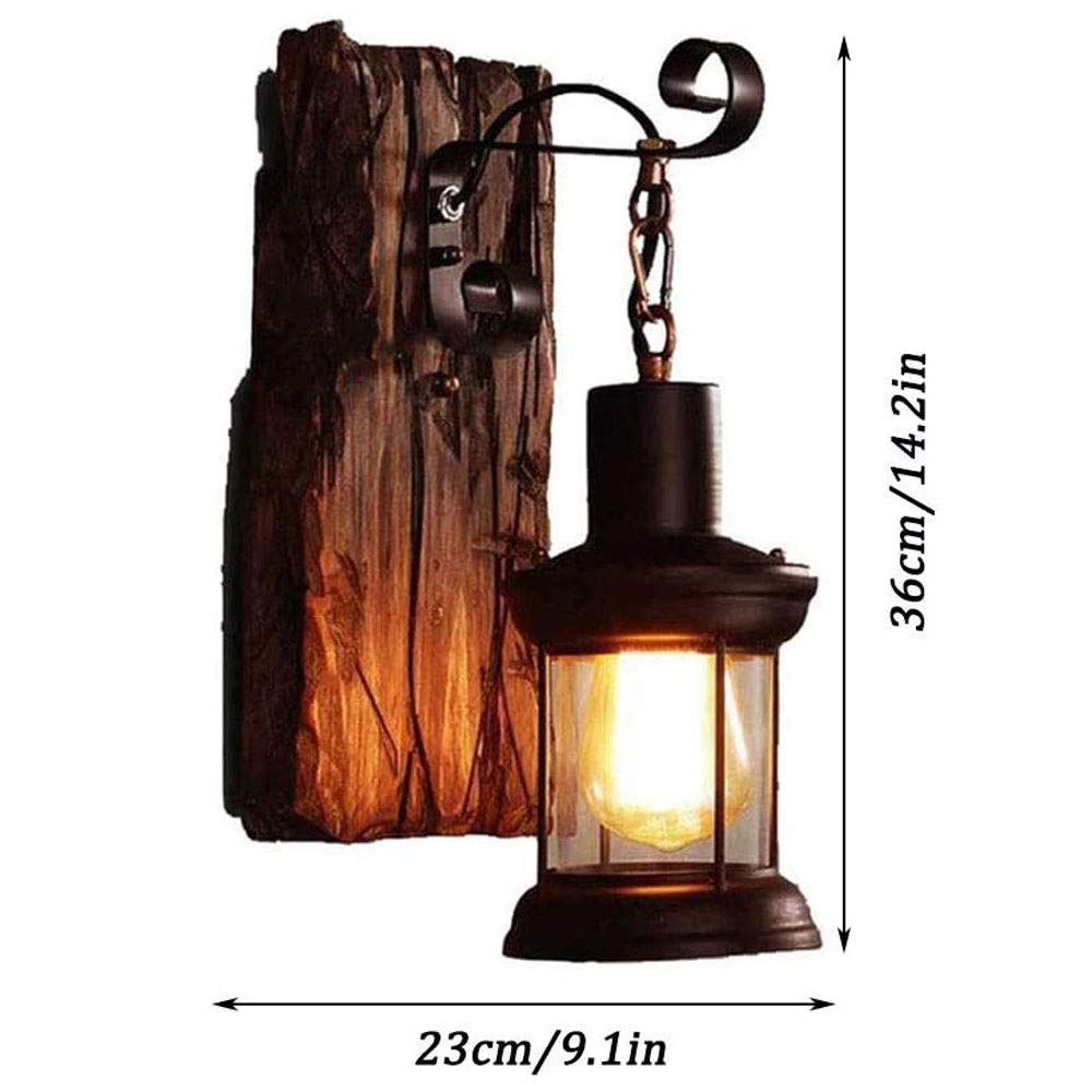 Vintage Wrought Iron Wall Lamp