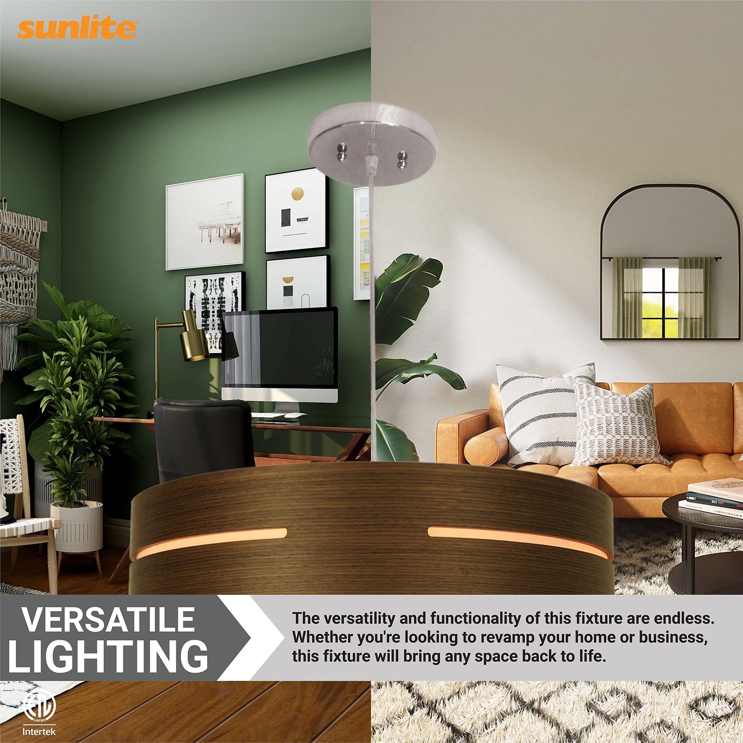 Sunlite 88672 20" LED Hanging Pendant