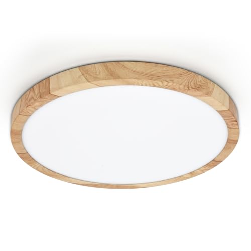 LVL Plafonnier LED, 12 W à Grain de Bois
