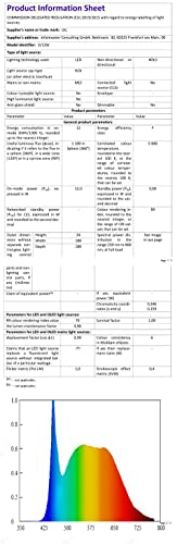 LVL Plafonnier LED, 12 W à Grain de Bois